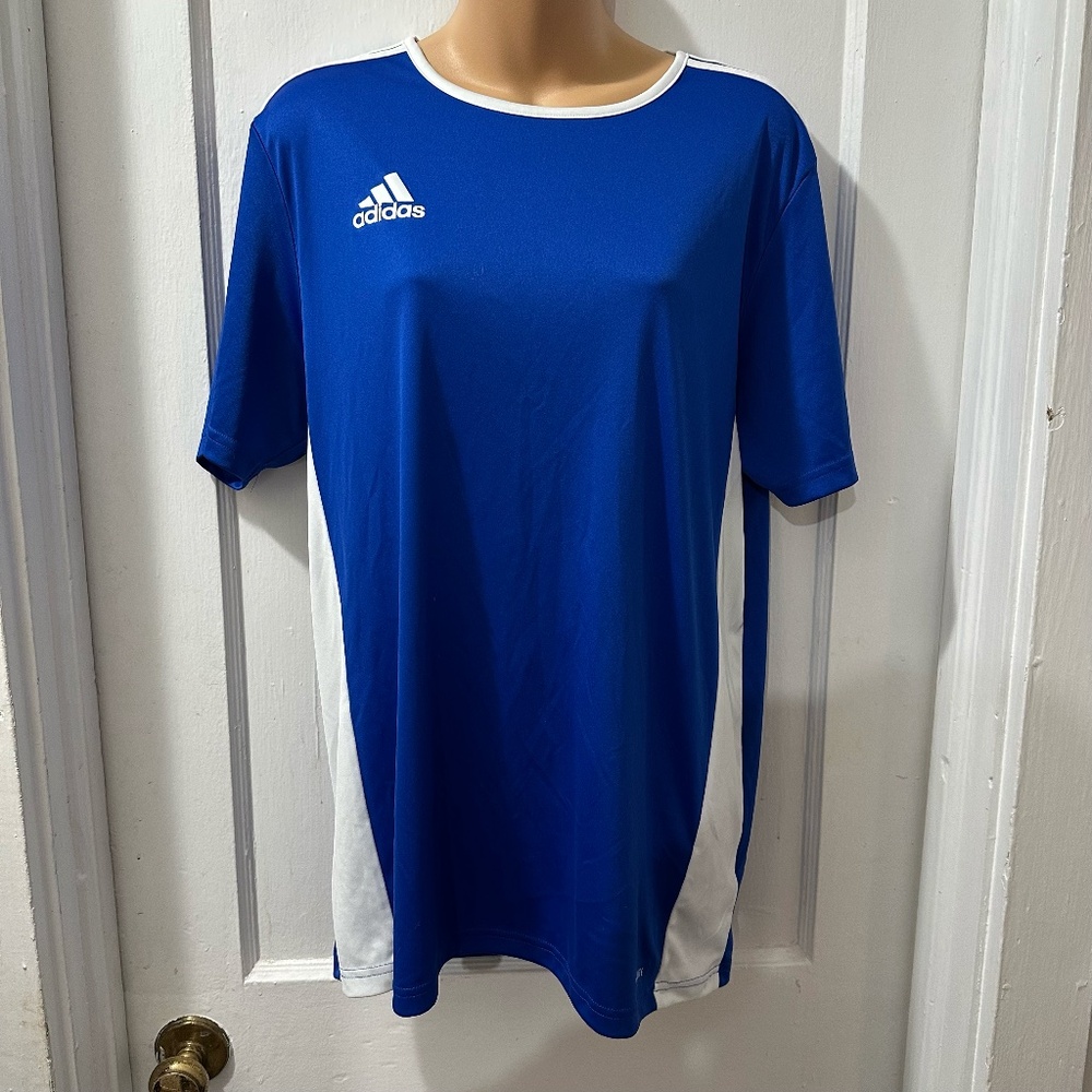 Adidas Royal Blue Active Short‎ Sleeve in M